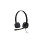 Logitech Stereo H151 Kablet Høretelefoner Sort Logitech Stereo H151 Kablet Høretelefoner Sort